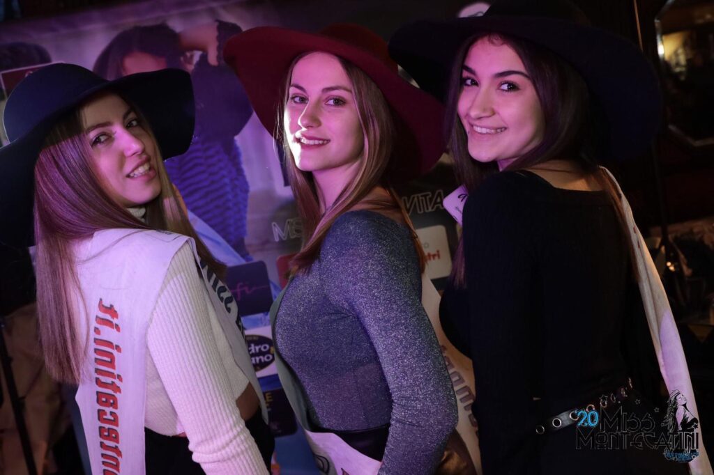 Le Miss Montecatini ANGEL'S, Asia Uglia, Martina Lupetti e Virginia Ferraro